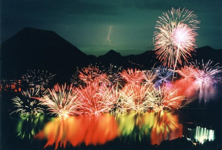 榛名湖上花火大会